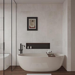 Керамогранит Soft Silver Concrete Matt 