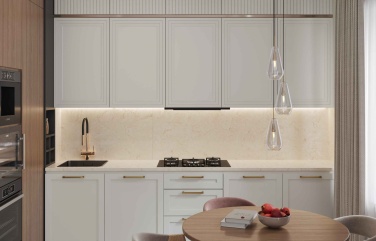 Как правильно рассчитать фартук на кухне: подробное руководство